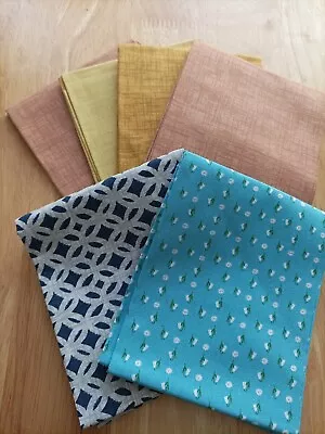 6 Cotton Fat Quarters • £4