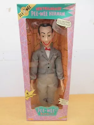 Vintage 1989 Matchbox 3525 PEE WEE HERMAN Ventriloquist Doll 26  In Box • $120