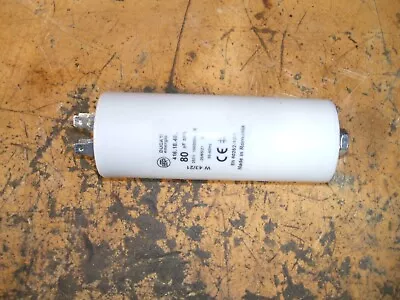 DUCATI 80 Mf 250V CAPACITOR PLASTIC CASE P/N 416.18.40 • $25