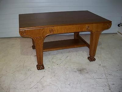 Beautiful Antique Quarter Sawn Oak Paine Partners Desk • $2675