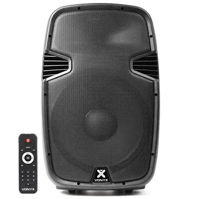 Vonyx 178.045 15  Active Powered Bluetooth Audio DJ Speaker 800 Watt • £259