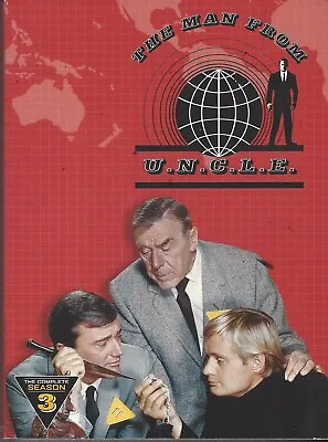 The Man From U.N.C.L.E. UNCLE Season 3 DVD Box Set 11 Discs W/Slipcover • $65.99