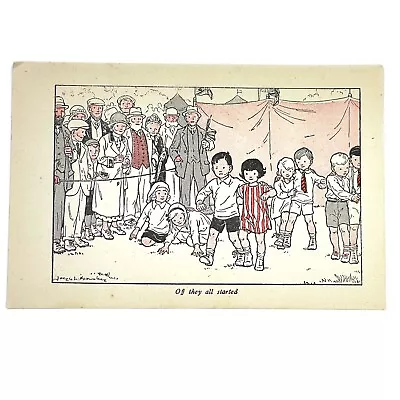 Milly Molly Mandy Book Plate Illustration Print 7x4.5” Vintage Childrens Stories • $7.97