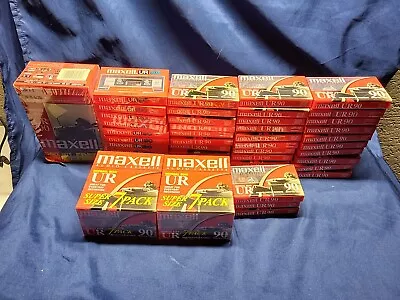 Maxell UR-90 Normal-Bias Cassette Tapes Lot Of 67 • $79.95