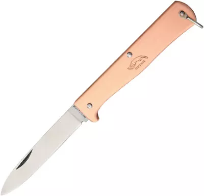 OTTER-Messer Small Mercator Copper Folding Stainless Pocket Knife 10601R • $57.95