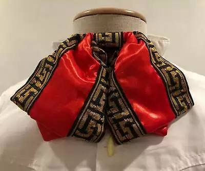 Mexican Charro Moño Doble Red Rojo Gold Black Grecas Azteca Mariachi Bow Tie • $26.38