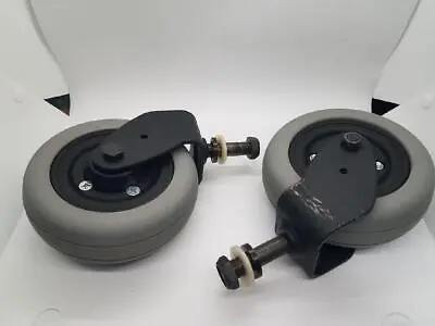 Invacare Power Wheelchair Caster Wheels 6 In X 2 In One Pair • $49.99