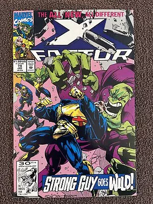 X-FACTOR #74 (Marvel 1992) David & Stroman ~ 1st Slab • $6.95