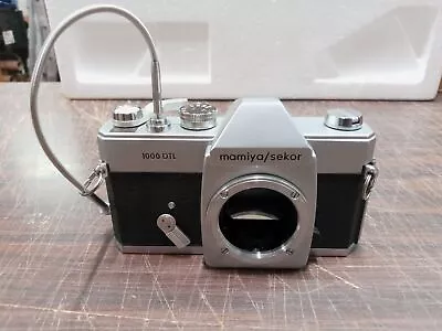 Vtg Mamiya/Sekor 1000DTL SLR 35mm Camera Japan Untested Photography Body Only • $29.99