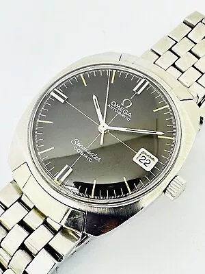 Vintage Omega Seamaster Cosmic Automatic Cross Hair 1969 Cal.565 SS Ref. 166.022 • $1108.60