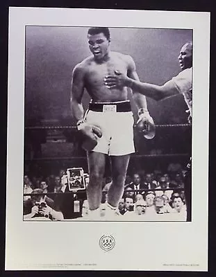 Olympic  Poster - Muhammad Ali - Boxing - Famous Photo • $19.50