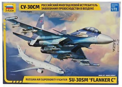 Zvezda 1/72 Sukhoi - Su-30sm Flanker C Combat Aircraft Model Kit New! • $99