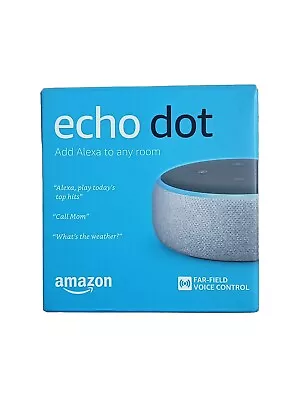 Amazon Echo Dot (3rd Generation) Smart Speaker - Heather Gray • $11.99