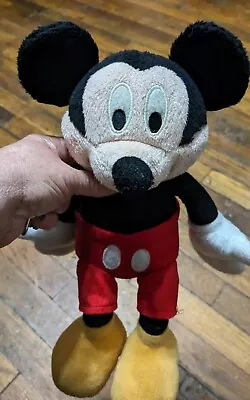 Disney Collectable Mickey Mouse Plush Stuffed Toy Animal Height 15 In • $7