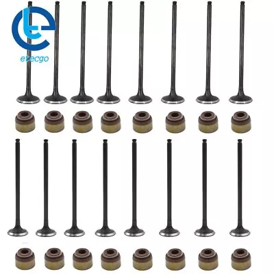 For 92-05 Honda Civic Del Sol 1.6L 1.7L SOHC D16Z6 Exhaust And Intake Valves • $35.46