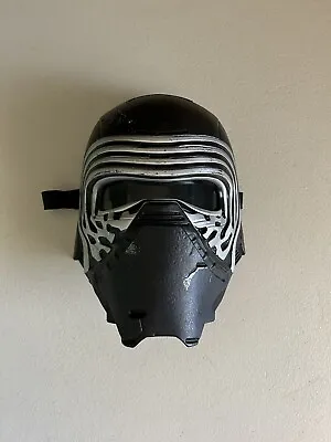 Hasbro Star Wars The Force Awakens  Kylo Ren Voice Changer Helmet Mask Works • $25