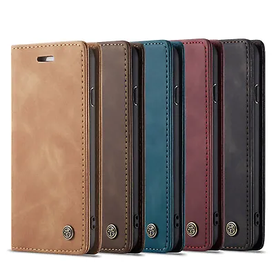 For IPhone 13 12 11 Pro Max Luxury Flip Wallet PU Leather Case Stand Cover Skins • $15.39