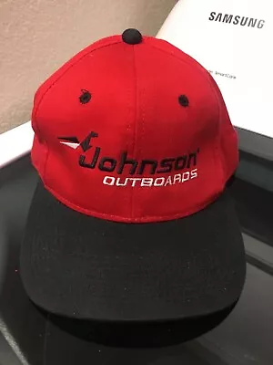 NEW Johnson Outboards Motor Embroidered Boating Fishing Hat Snapback Cap • $45