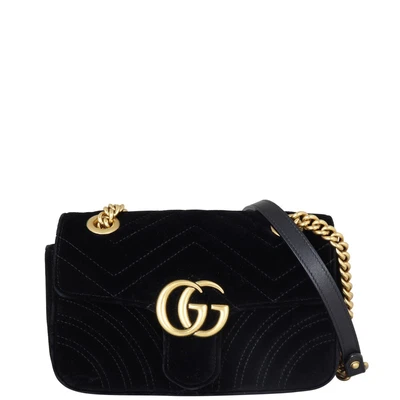 $1850 • Buy Gucci Marmont Velvet Mini Shoulder Bag