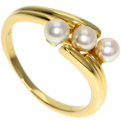 MIKIMOTO   Ring Baby Pearl K18 Yellow Gold • £229.76