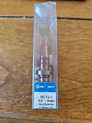 Miller Acetylene Cutting Tip MC12-1 #1 For Smith Torch  • $9.99