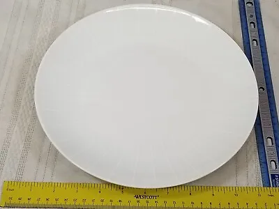 1 Mikasa CHEERS WHITE Stripes Lines Porcelain Dinnerware • $27.08