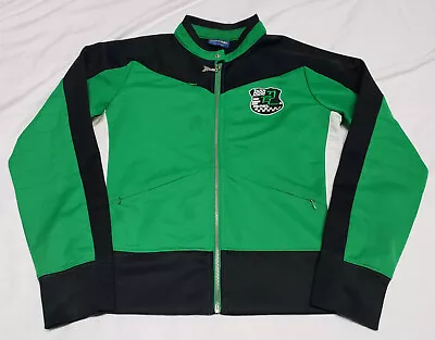 Vintage Green Asian Pepsi Auto Car Drifting Drift Racing Race Used Jacket Small • $50