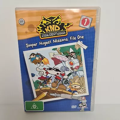 Bruce Knapp - Codename Kids Next Door - Sooper Hugest Missions File One DVD • $35