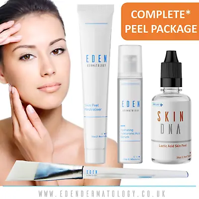 Lactic Acid Skin Peel Option Neutraliser & Serum - 203040506070 |SDNA • £3.49