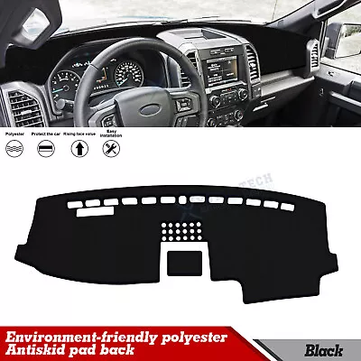 Dashboard Cover Dashmat Dash Anti-Sun Carpet Pad Cover For Ford F150 2015-2020 • $21.99