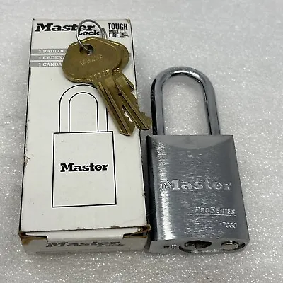 $19.99 • Buy Master Lock Padlock Pro Series 7030 With Two Keys, 7030KALF, New