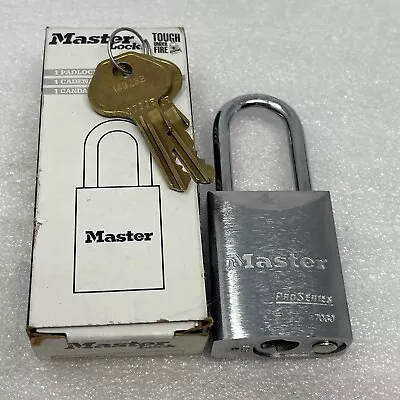 Master Lock Padlock Pro Series 7030 With Two Keys 7030KALF New • $19.99