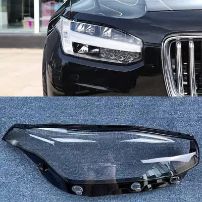 For Volvo XC90 2016-2024 Right Side Headlight Lampshade Clear Lens Lense Cover • $127.37