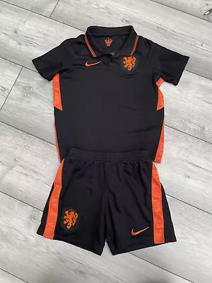 Netherlands Holland 2020 2021 Away Shirt Nike Kit Child Kid 5-6 Years Football • £21.66