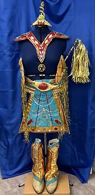 Adult Unisex Costume Size L-XL King Tut Pharoh Mardi Gras Egyptian Elvis Parade • $59.99