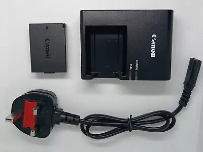 Genuine Canon LC-E10E Battery Charger With LP E10 Battery 1100/1200/1300d + More • £21.95