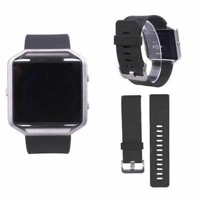 $5.58 • Buy Replacement Silicone Band Strap Rubber Wristband Bracelet For Fitbit Blaze Hot