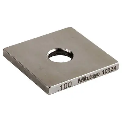 MITUTOYO 614191-531 Gage BlockSquareSteel0.100 InASME 0 • $35.80