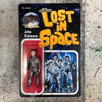 Custom Lost In Space Professor John Robinson 3.75” Action Figure Guy Williams • $34.72