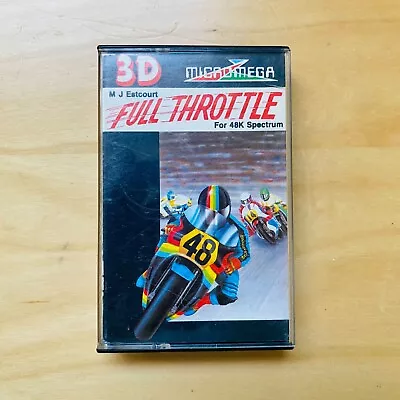 ZX Spectrum 48K Game - Full Throttle • $21.50