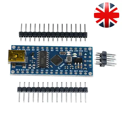 £8.99 • Buy 1/2/5/10PCS Nano V3.0 ATmega168 16Mhz CH340G Mini USB Module For Arduino UK