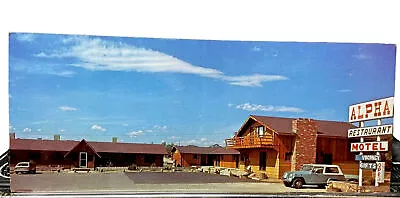 Postcard Alpha Motel Walsenburg  Colorado • $4.09