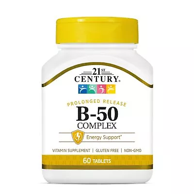 21st Century B 50 Complex Prolonged Release Tablets 60 Count • $8.19