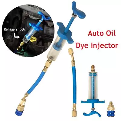 Auto 1Oz-R134A R12 R22 A/C Air Conditioning Oil Injector Dye Injection Tool-new • $19.65