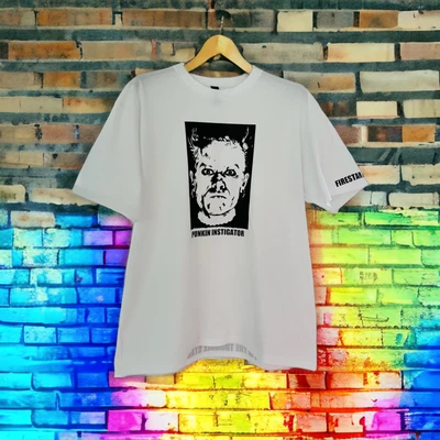 £12.50 • Buy Keith Flint - FIRESTARTER The Prodigy - Punkin Instigator T-Shirt M-XXXL (w/b)🎤