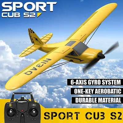 Volantex/Sonik RC Sport Cub S2 400 RTF (Yellow) Ready To Fly 3-Ch RC Plane • £66.94