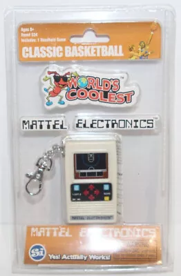 New Basketball Mattel Electronics Mini Classic Basketball Handheld Game Keychain • $9.99