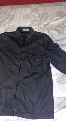 £98 • Buy Stone Island Genuine Black Overshirt - Age 14 RRP £243