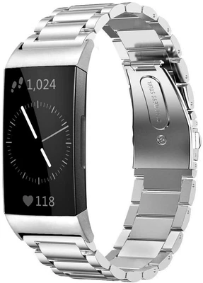 $17.99 • Buy Stainless Steel Wrist Strap Metal Watch Band Bracelet For Fitbit Charge 2 3 4 AU