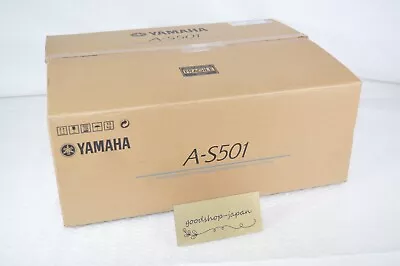 Yamaha A-S501 Natural Sound Integrated Stereo Amplifier Silver W/Original Box • $429